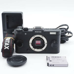 ★ショット数1,614回・極上品★ PENTAX ペンタックス ミラーレス一眼 Q-S1 ボディ ブラック #1789