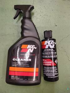 K＆N　エアクリーナー洗浄剤、オイル