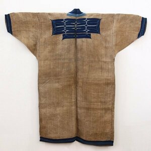 【TAKIYA】7231『 アイヌ民族衣装 アットゥシ 』 アツシ 厚司織 樹皮衣 靱皮衣 antique kimono textile 民藝 古美術 時代