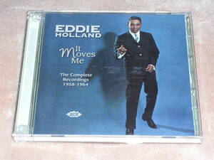 UK盤２CD　Eddie Holland　ー It Moves Me - The Complete Recordings 1958-1964 （Ace CDTOP2 1331）　全56曲　K soul