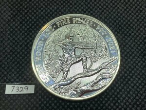 31.1グラム 2021年 (新品)イギリス 「ロビン・フッド」 純銀 1オンス 銀貨