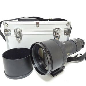 シグマ APO 500mm 1:4.5 カメラレンズ ケース付き ベタ付きあり SIGMA 動作未確認 ジャンク品 120サイズ発送 KK-2732792-233-mrrz