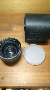 【SONY】WIDE CONVERSION LENS X0.7 VCL-0758A MADEinjapan 中古品 実家整理品 以下説明欄をご覧ください