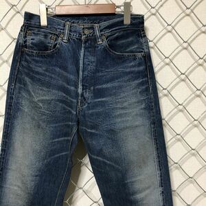 WARE HOUSE ウエアハウス 初期 501xxモデル パッチビーフジャーキー デニムパンツ ジーンズ VINTAGE加工