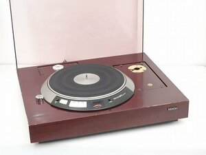 ■□DENON DP-6000/DK-2300 ターンテーブル キャビネット/ダストカバー付 デノン□■020360002J-2□■