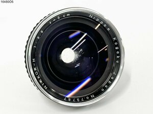 ★Nippon Kogaku 日本光学 ニコン NIKKOR-H 1:3.5 f=5cm ブロニカ用 中判 カメラ レンズ 16480O5.