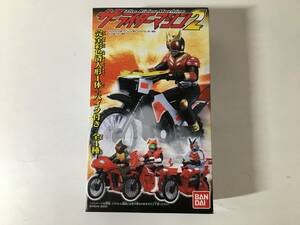 【未使用】 ザ・ライダーマシン2 食玩 2.仮面ライダーX+クルーザー BANDAI 完全彩色済人形1体+バイク付き