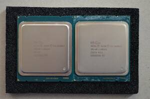 Intel XEON E5-2630 V2 2.60GHz 2個セット 動作確認済 