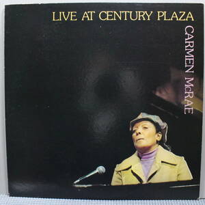LP　国内盤　Carmen McRae/Live At Century Plaza/Atlantic P-10062A