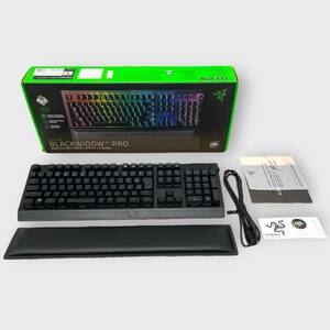 【1000円出品】Razer Blackwidow V3 Pro JP Green Switch ワイヤレス ゲーミングキーボード