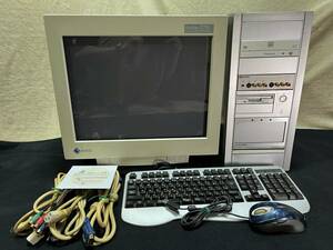 Pentium 4 デスクトップパソコン Windows2000 フロッピーディスク 【※モニター外し本体のみ可】（動作・ジャンク・現状渡し品）KY10028