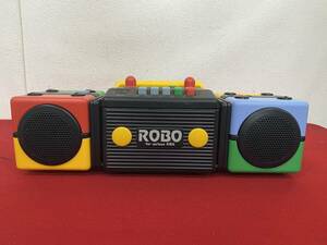 M-6091 【同梱不可】980円～ 現状品　SANYO/サンヨー　ROBO for curious KIDS　ラジカセ　オーディオ機器　通電不可　