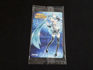 希少 初音ミク -Project DIVA-X 予約特典限定 Aimeカード 非売品