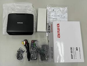 未使用品　aiwa ポータブル DVD プレーヤー XDP-50 送料無料