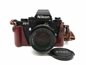 0501-149T?5895 フィルムカメラ Nikon ニコン F3/T 黒 ブラック レンズ NIKKOR 50mm 1:1.4 ,MF-14　撮影機器　