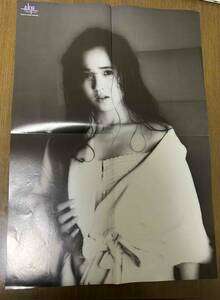 仁藤優子　吉沢秋絵　表裏ポスター　57ｃｍ　×　40ｃｍ　GORO　12号　1998年