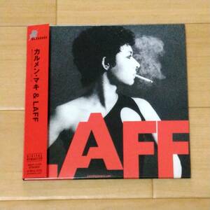 紙ジャケ　 　　 　　カルメン・マキ　＆　LAFF　　　　紙ジャケット　　　　　国内盤