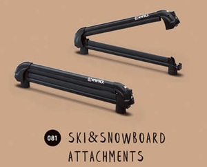 タフト/TAFT LA900S/LA910S：純正 スキー/スノーボードアタッチメント　(平積み)