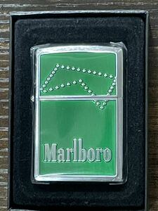 zippo Marlboro GREEN BIG METAL 限定品 マルボロ 2007年製 緑 立体メタル 限定数 500個 デットストック シリアルナンバー NO.426/500