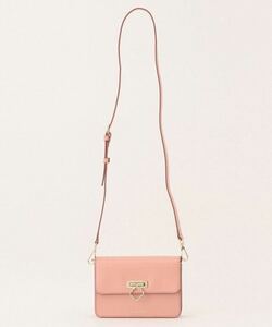 TOCCA トッカ　EVENING CROSSBODY ショルダーバッグ　ピンク　ハンドバッグ　ミニショルダーバッグ　美品