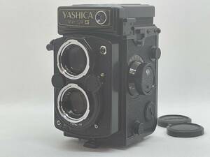 【C 難有品】ヤシカ YASHICA Mat-124 G 1:2.8 1:3.5 f=80mm 二眼レフ フィルムカメラ　レンズキャップ　０００９