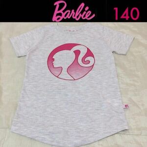 新品☆海外購入 Barbie 半袖Tシャツ 140 グレー バービー