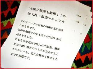 《送料込み・匿名配送》「あるもの」を仕入れて販売！☆ヤフオク転売マニュアル☆ebay☆輸出☆古物商