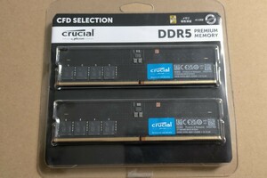 Crucial DDR5 4800MHz メモリー 32GBx2計64GB CT32G48C40U5 W5U4800CM-32GS