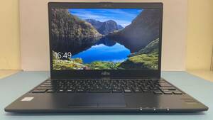 中古ノートパソコン★Windows10★Fujitsu Core i5-8350U/@1.90GHz/12GB/M.2 128GB/13インチ以上★