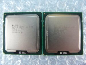 1NXG // 2個セット(同ロット) Intel Xeon E5-2420 1.90GHz SR0LN Sandy Bridge-EN C2 Socket1356(LGA) // HITACHI HA8000/RS220 DM1 取外