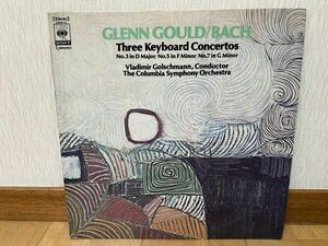 クラシックLP　CBSソニー　SOCM 33　グレン・グールド、ゴルシュマン、コロンビア響　J.S.バッハ／ピアノ協奏曲第３番、５番、７番