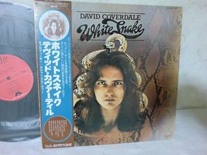 (D)何点でも同送料 LP/レコード/帯付/デヴィッド・カヴァーディル「ホワイトスネイク/David Coverdale Whitesnake/MWF1027