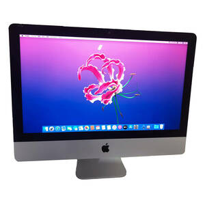 apple アップル Apple iMac A1418 21.5型 フルHD 8GB 爆速SSD128GB+HDD1TB Late2012 Corei5 2.9GHz 無線 カメラ BT 中古一体型パソコン B76