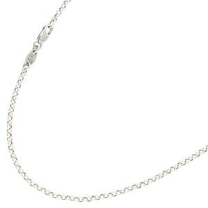 クロムハーツ Chrome Hearts NECKCHAIN R20/ロールチェーン20inch サイズ:20inch シルバーネックレス 中古 GZ11