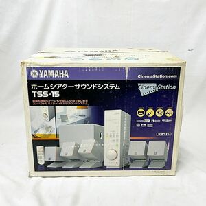 YAMAHA TSS-15 ヤマハ ホームシアターサウンドシステム 通電確認済 現状品