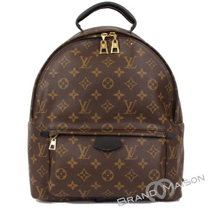 【ルイ・ヴィトン】パームスプリングス/バックパックMM/M44874/モノグラム/リュックサック/レディース/LOUIS VUITTON/ブラウン/brown