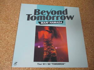 ◎浜田麻里　Mari Hamada★Beyond Tomorrow - Tour’91-‘92 “Tomorrow”/日本レーザーディスク Laserdisc 盤☆シート