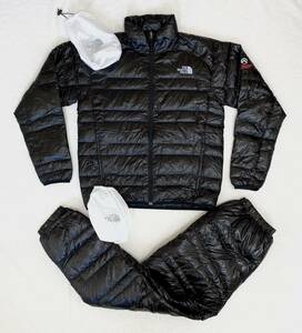 ★美品 日本国内正規品 THE NORTH FACE ライトヒートダウン セットアップ ND18954 NDW18172 SizeS★