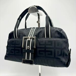 240426-GIVENCHY ジバンシィ ハンドバッグ 総柄 ブラック 黒 鞄