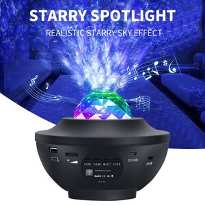 プラネタリウム 家庭用 星空 夜景 オーロラ Bluetooth スピーカー USB電源 リモコン USB音楽再生 プロジェクター タイマー 輝度調整 天井