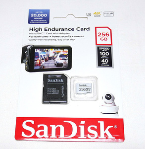 新品 送料無料 256GB 高耐久モデル SanDisk High Endurance microSD サンディスク SDSQQNR-256G-GN6IA micro SD 256 ドラレコ 高 耐久
