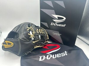 D-Quest ディークエスト 硬式内野手用グローブ 限定モデル JHB-146 日本製 小指二本入れ 即戦力品　硬式 内野 グラブ