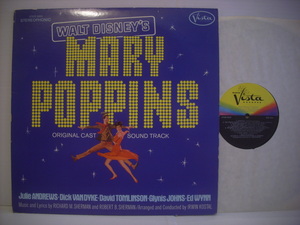 ●LP　ORIGINAL CAST SOUND TRACK / MARY POPPINS メリー・ポピンズ ジュリー・アンドリュース ディズニー ◇r20917