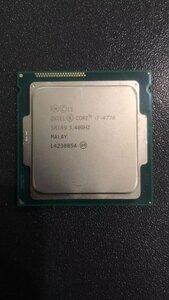 CPU インテル Intel Core I7-4770 プロセッサー 中古 動作未確認 ジャンク品 - A367
