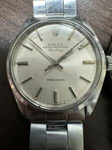 1円〜 レア　ビンテージ　ロレックス　エアキング　ROLEX Air-king アンティーク　ref 5500 cal1520 不動品