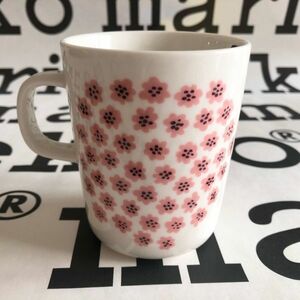 ★北欧限定★ Marimekko マリメッコ マグカップ PUKETTI プケッティ ピンク ★