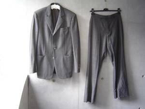 激レア★MARTIN MARGIELA マルタンマルジェラ 10 スーツグレー Suit in dark stretch wool アーカイブ 本人デザイン