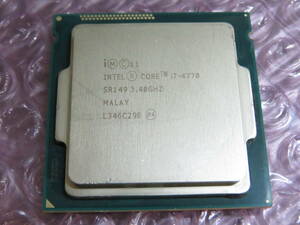 Intel Core i7-4770　3.40GHz LGA1150 　中古品(8)