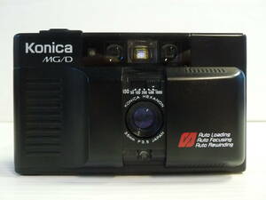 コニカ Konica MG/D KONICA HEXANON 35mm F3.5 フィルムカメラ 単三電池式