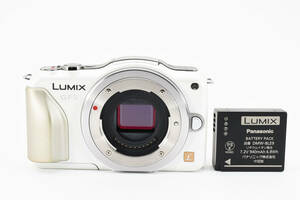 【動作OK】Panasonic パナソニック LUMIX DMC-GF5 ミラーレス一眼カメラ ホワイト 